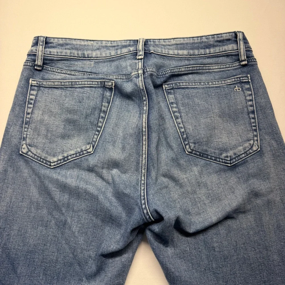 Rag & Bone Fit 3 Athletic Jeans 32x30 Gavin Light Wash Stretch Mens Denim